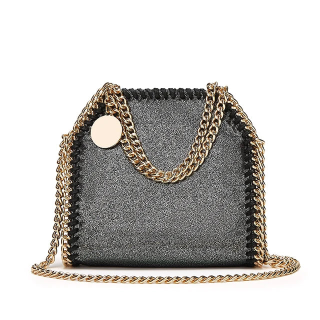 Quilted Chain Crossbody Bag – Luxury Designer Women's Purse