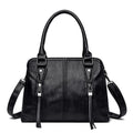 Vintage Leather Women's Handbag – Large Casual Messenger Bag