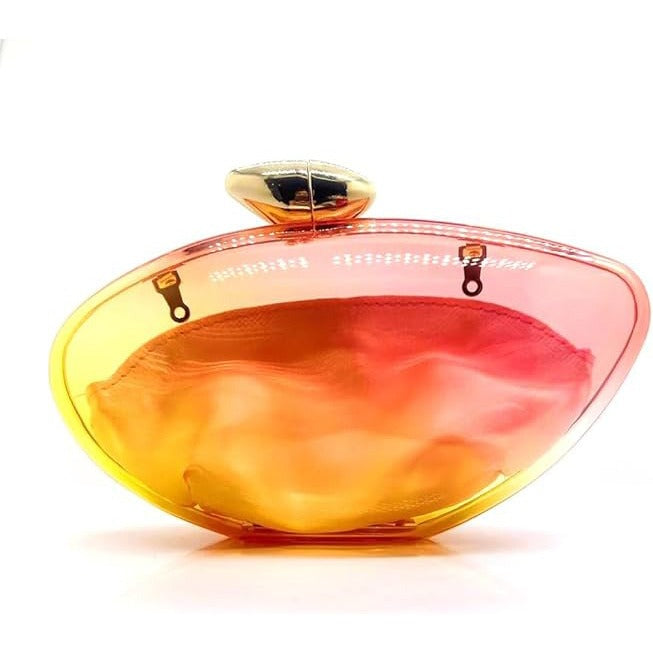 Acrylic Dinner Clutch Bag – Minimalist Transparent Evening Bag