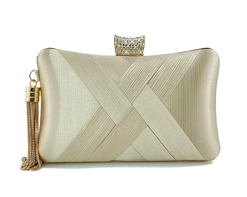 Diamond Tassel Banquet Bag – Evening Shoulder Clutch