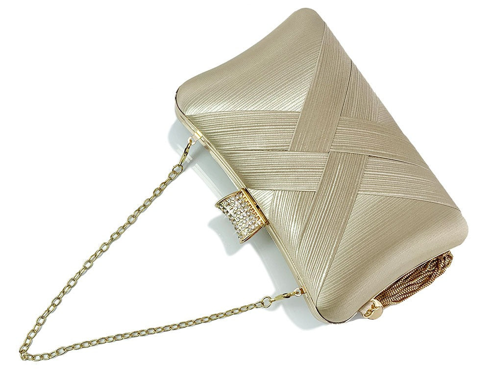 Diamond Tassel Banquet Bag – Evening Shoulder Clutch