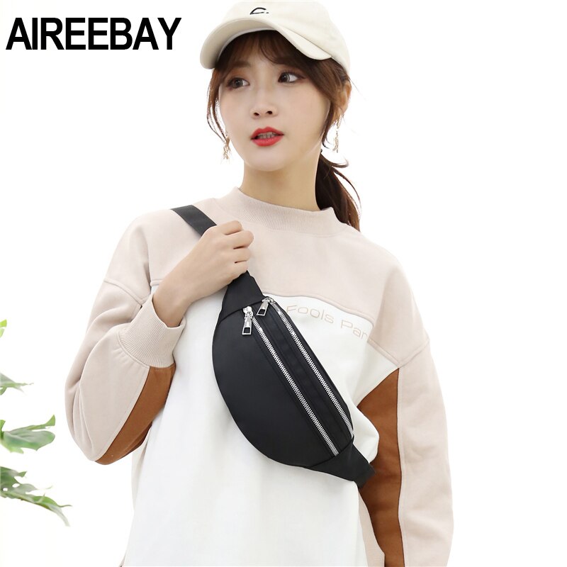 Waterproof Fanny Pack – Women's Waist Bum Bag Travel Bag
