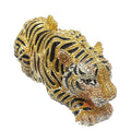 Luxury Bags for Women Elegant Gold Tiger Clutch Minaudiere Evening Bags Diamond Wedding Handbag Bridal Purse Party Dinner Bag