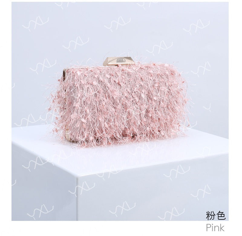 Popular Tassel Versatile Bag Women's Bag New Versatile Crossbody Shoulder Bag Wedding Bag Handheld Bag