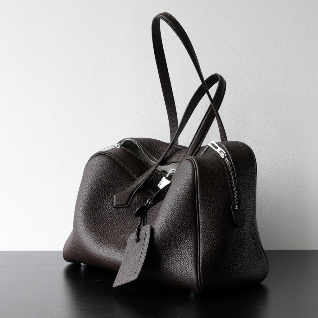 Genuine Leather Crossbody Bag – Women's Structured Handbag