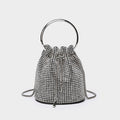Diamond bucket bag for women
