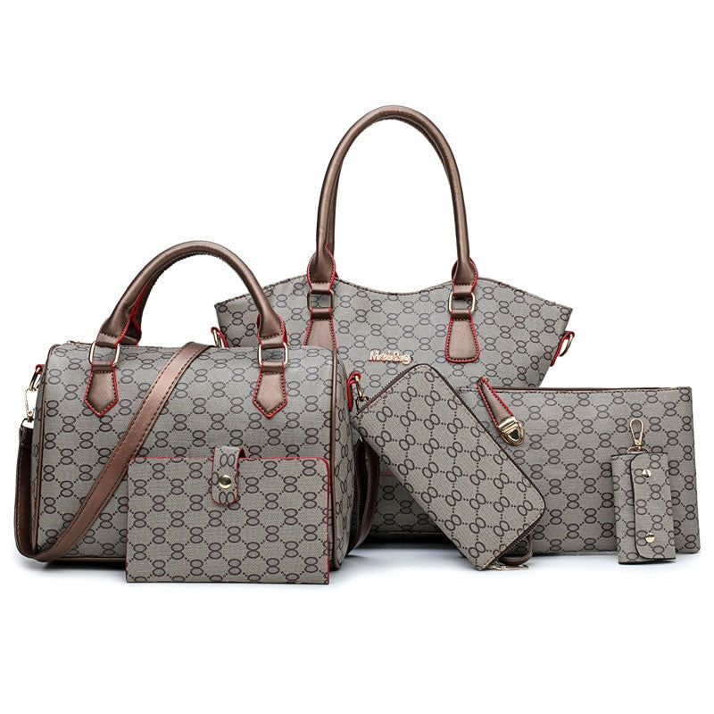Large PU Leather Handbag Set – Women's Messenger Bag