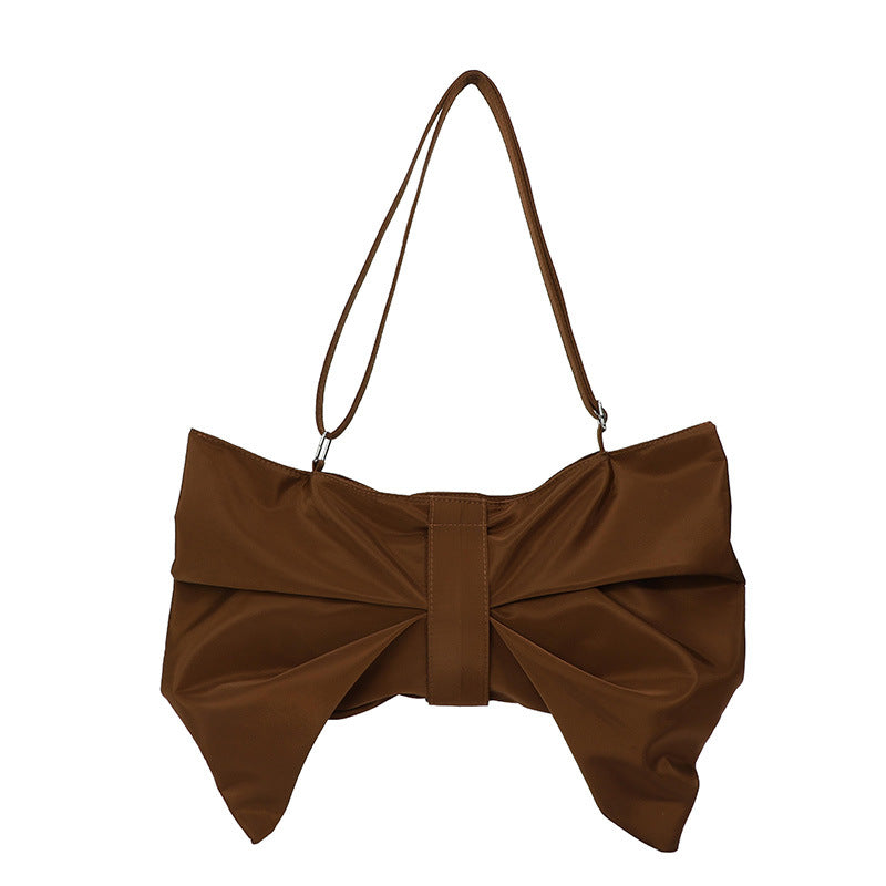 Bow tote bag large capacity crossbody bag