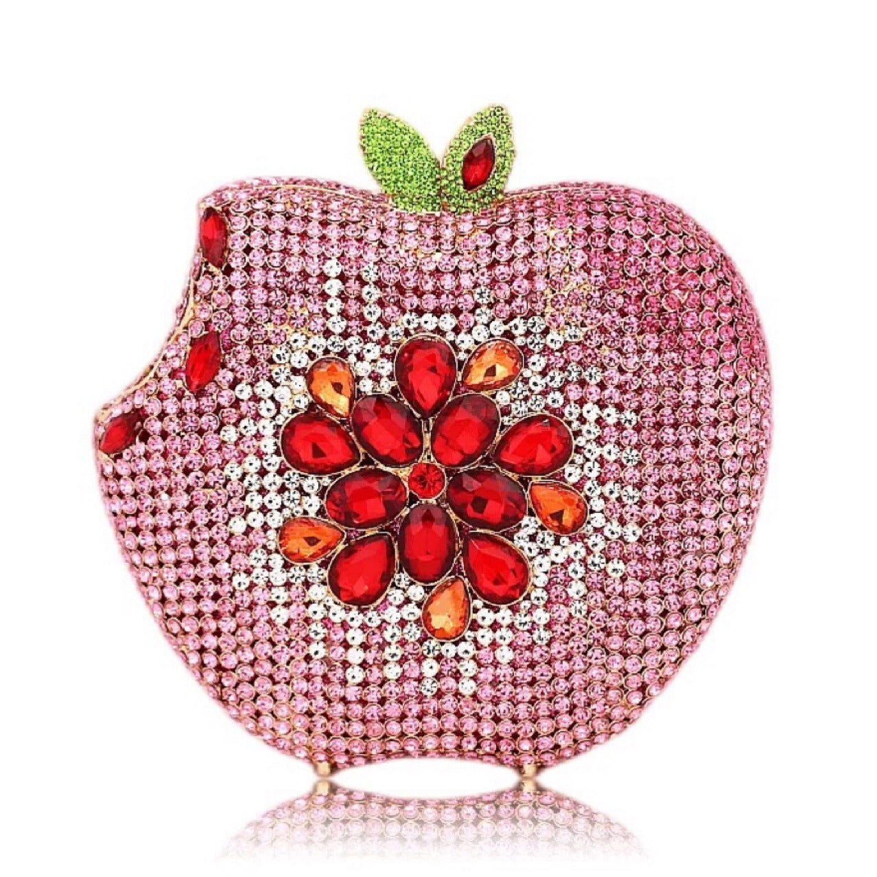 Apple Diamond Banquet Bag – Women's Novelty Evening Clutch
