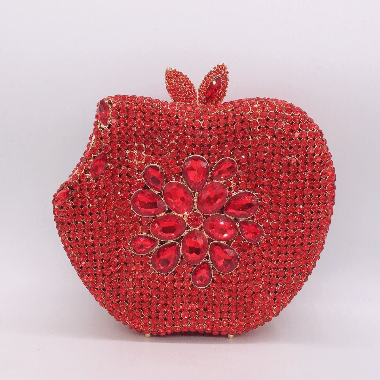 Apple Diamond Banquet Bag – Women's Novelty Evening Clutch