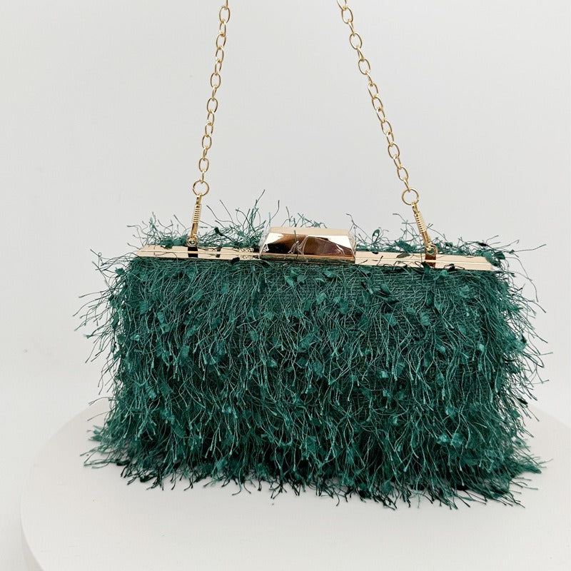 Popular Tassel Versatile Bag Women's Bag New Versatile Crossbody Shoulder Bag Wedding Bag Handheld Bag