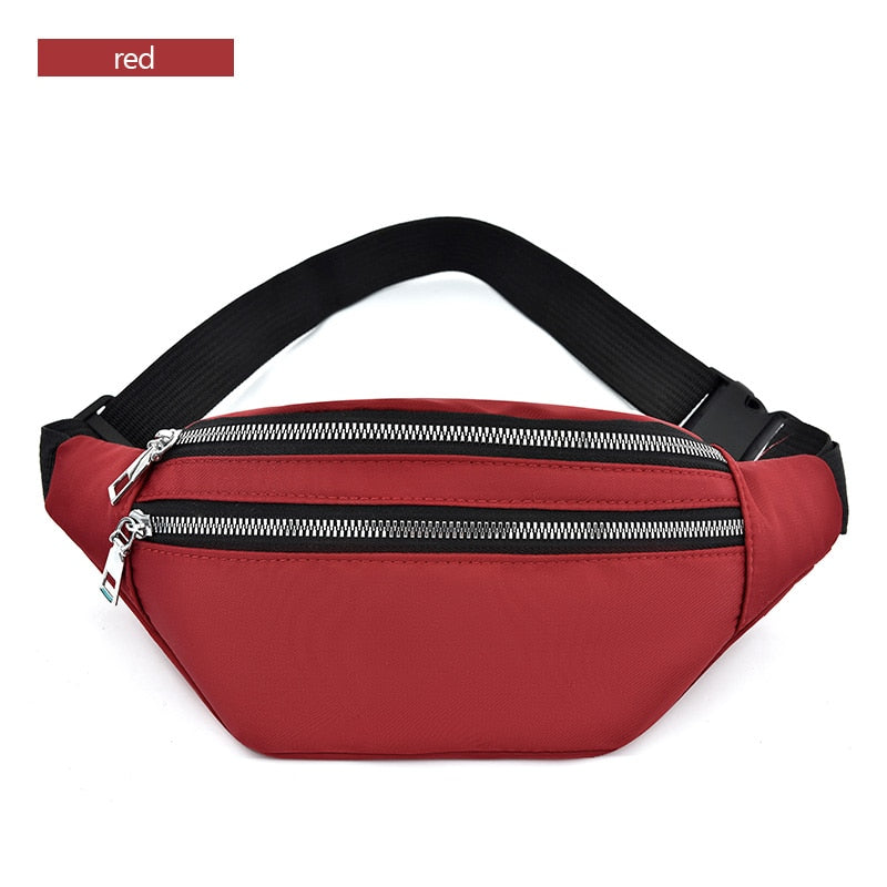 Waterproof Fanny Pack – Women's Waist Bum Bag Travel Bag
