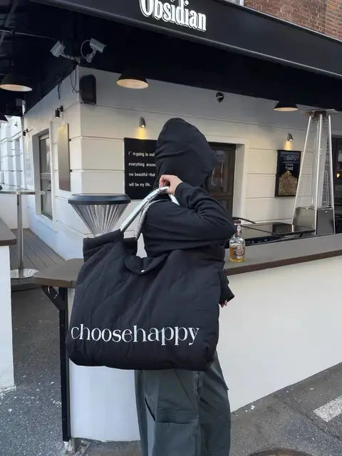 Down cotton jacket bag crossbody bag women's large capacity