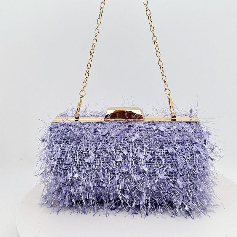 Popular Tassel Versatile Bag Women's Bag New Versatile Crossbody Shoulder Bag Wedding Bag Handheld Bag