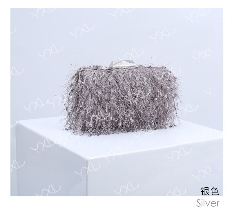 Popular Tassel Versatile Bag Women's Bag New Versatile Crossbody Shoulder Bag Wedding Bag Handheld Bag