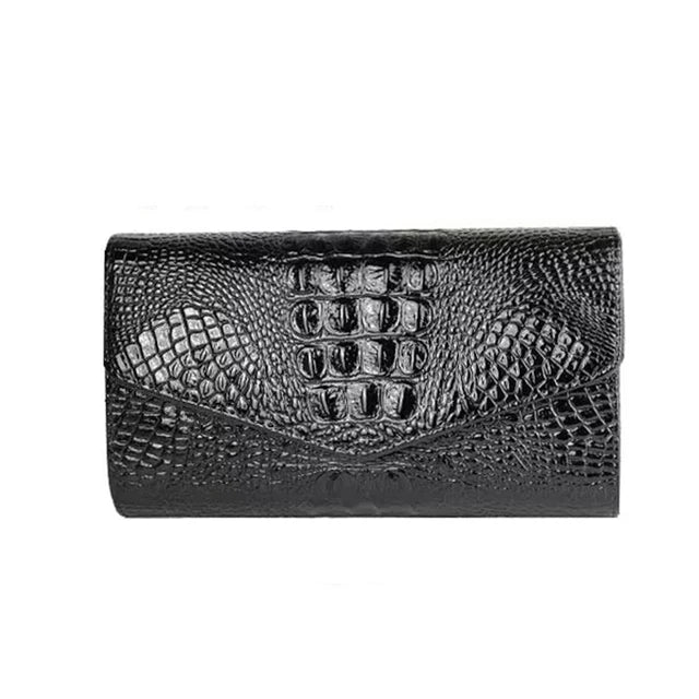 Snakeskin Chain Shoulder Bag – Korean Fashion Crossbody Bag