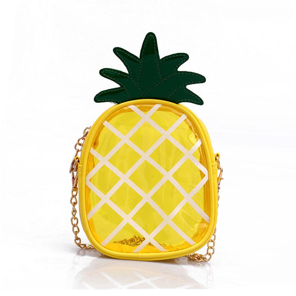 Pineapple Shape Chain Convenient Messenger Shoulder Bag For Female Hand Bags