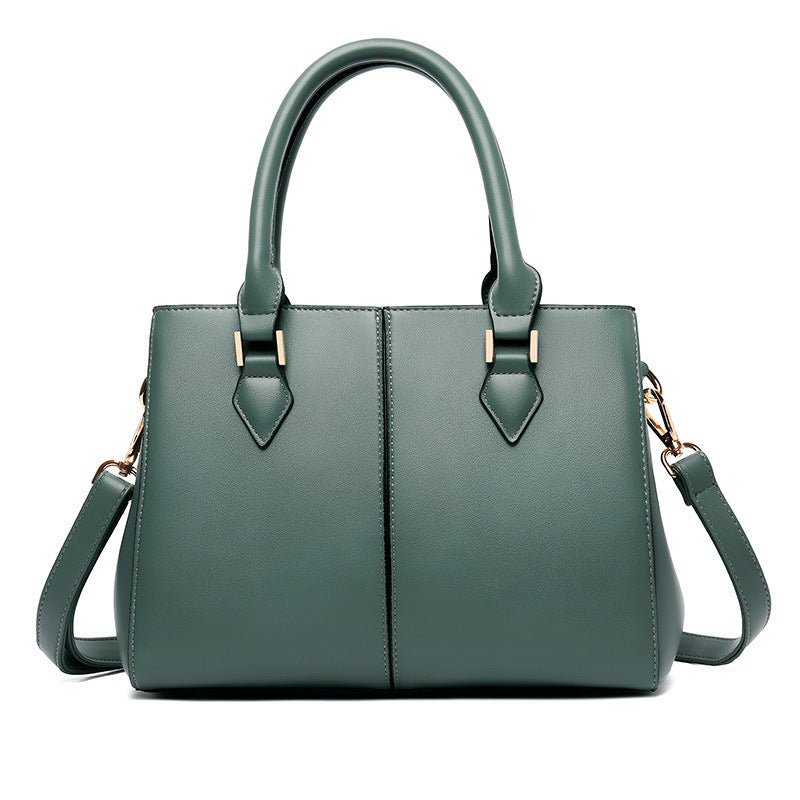 Mid-Aged Women's Bag Elegant Mother's Handbag Lady's Tote Bag