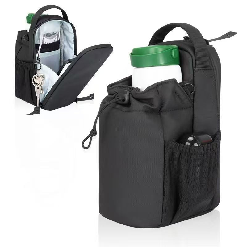 Magnetic Sports Water Bottle Bag – Gym Hanging Storage Bag