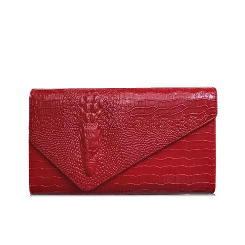 Snakeskin Chain Shoulder Bag – Korean Fashion Crossbody Bag