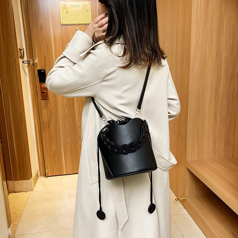 Drawstring Bucket Tote Bag – Designer Women's Shoulder Bag