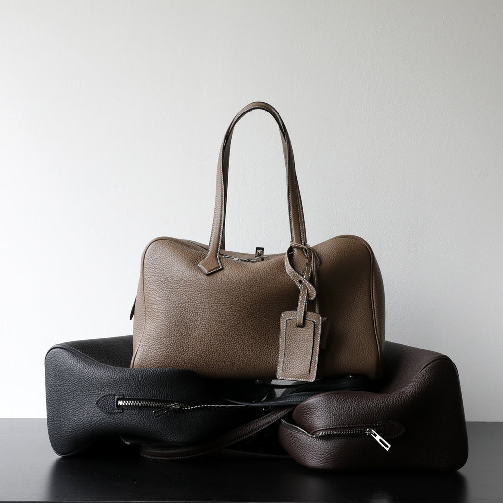 Genuine Leather Crossbody Bag – Women's Structured Handbag