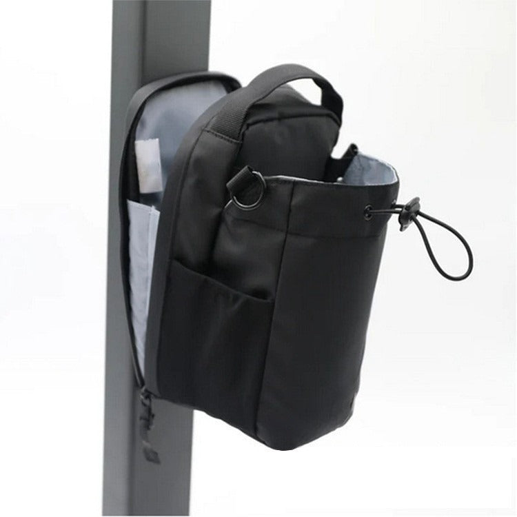 Magnetic Sports Water Bottle Bag – Gym Hanging Storage Bag