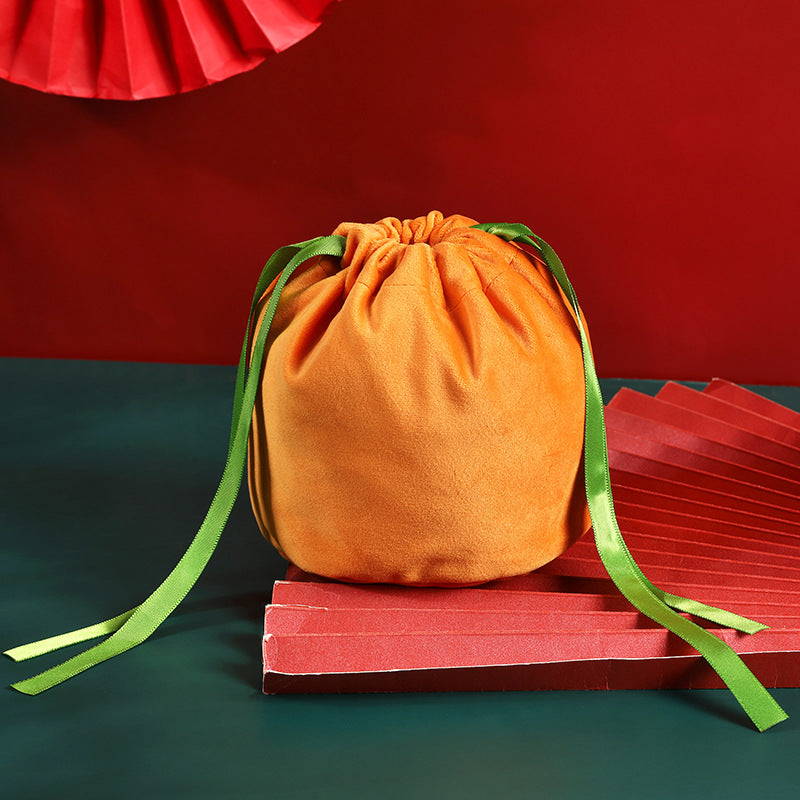Halloween Gift Bags Pumpkin Bags Party Candy Bags Decorative Candy Bags Velvet Bags