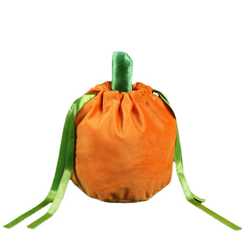 Halloween Gift Bags Pumpkin Bags Party Candy Bags Decorative Candy Bags Velvet Bags