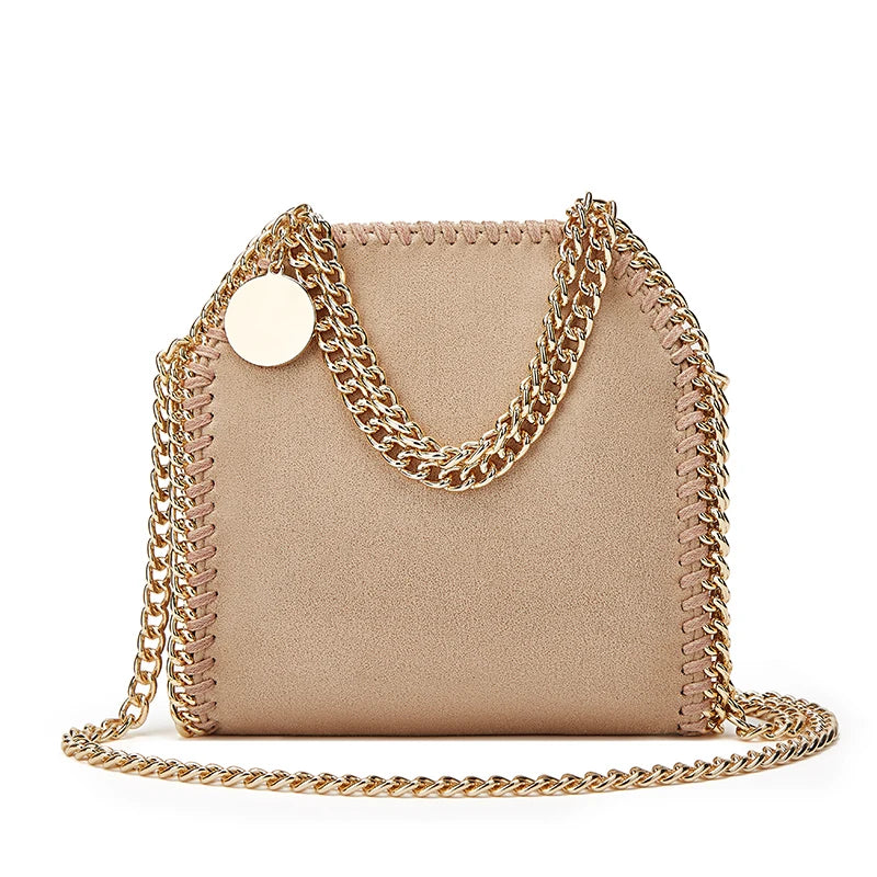 Quilted Chain Crossbody Bag – Luxury Designer Women's Purse