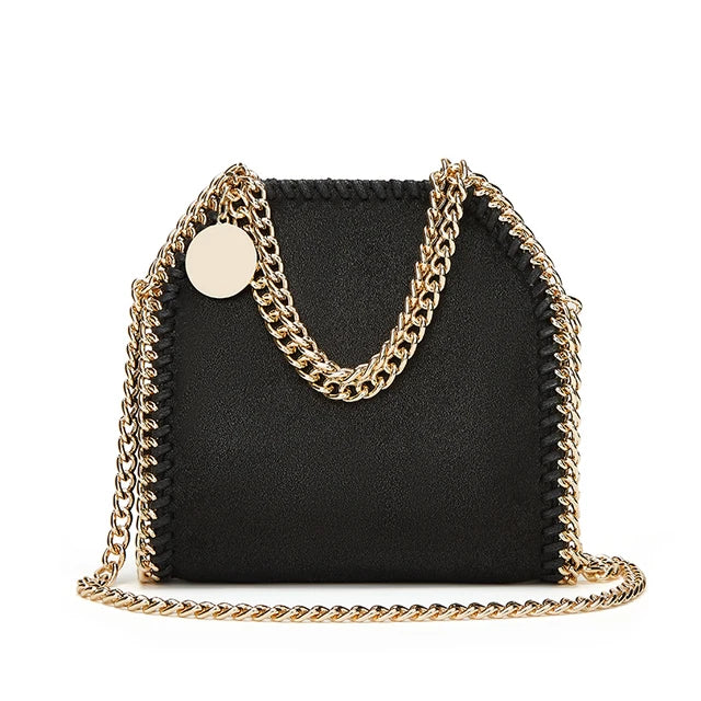 Quilted Chain Crossbody Bag – Luxury Designer Women's Purse