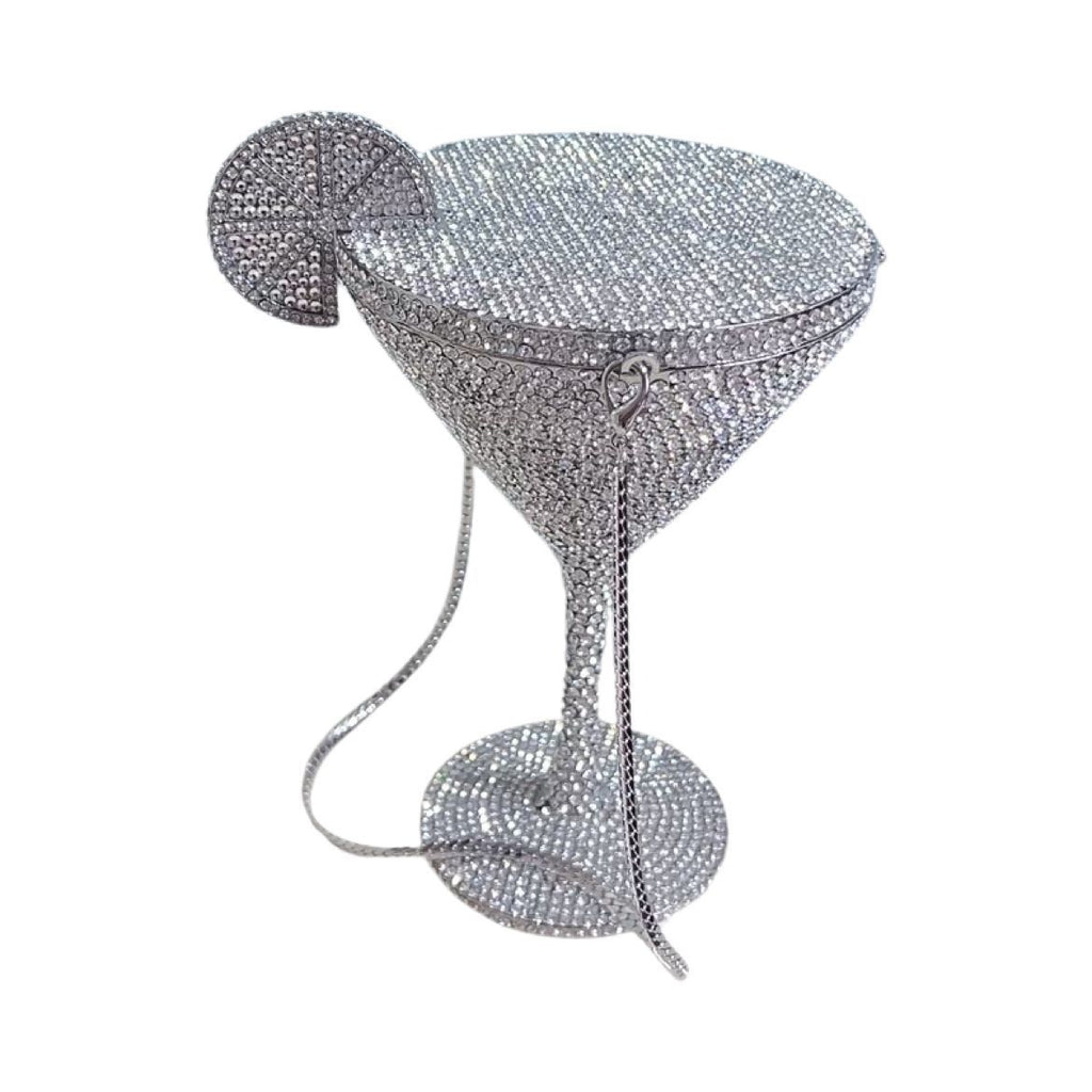 Cocktail Tall Cup Diamond studded Banquet Bag Handheld Women's Bag New
