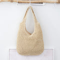 Handheld Bag Everyday Commute Versatile Woven Bag Vacation Shoulder Bag