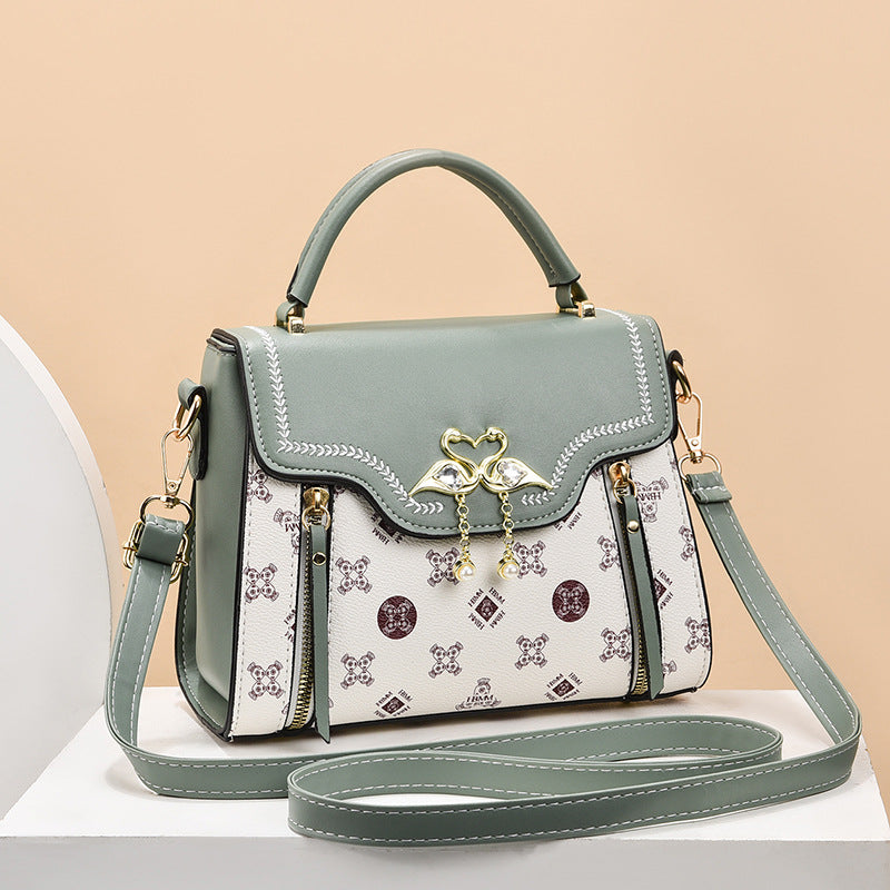 Crossbody handbag small square bag women's bag