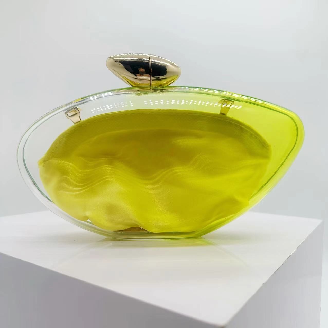 Acrylic Dinner Clutch Bag – Minimalist Transparent Evening Bag