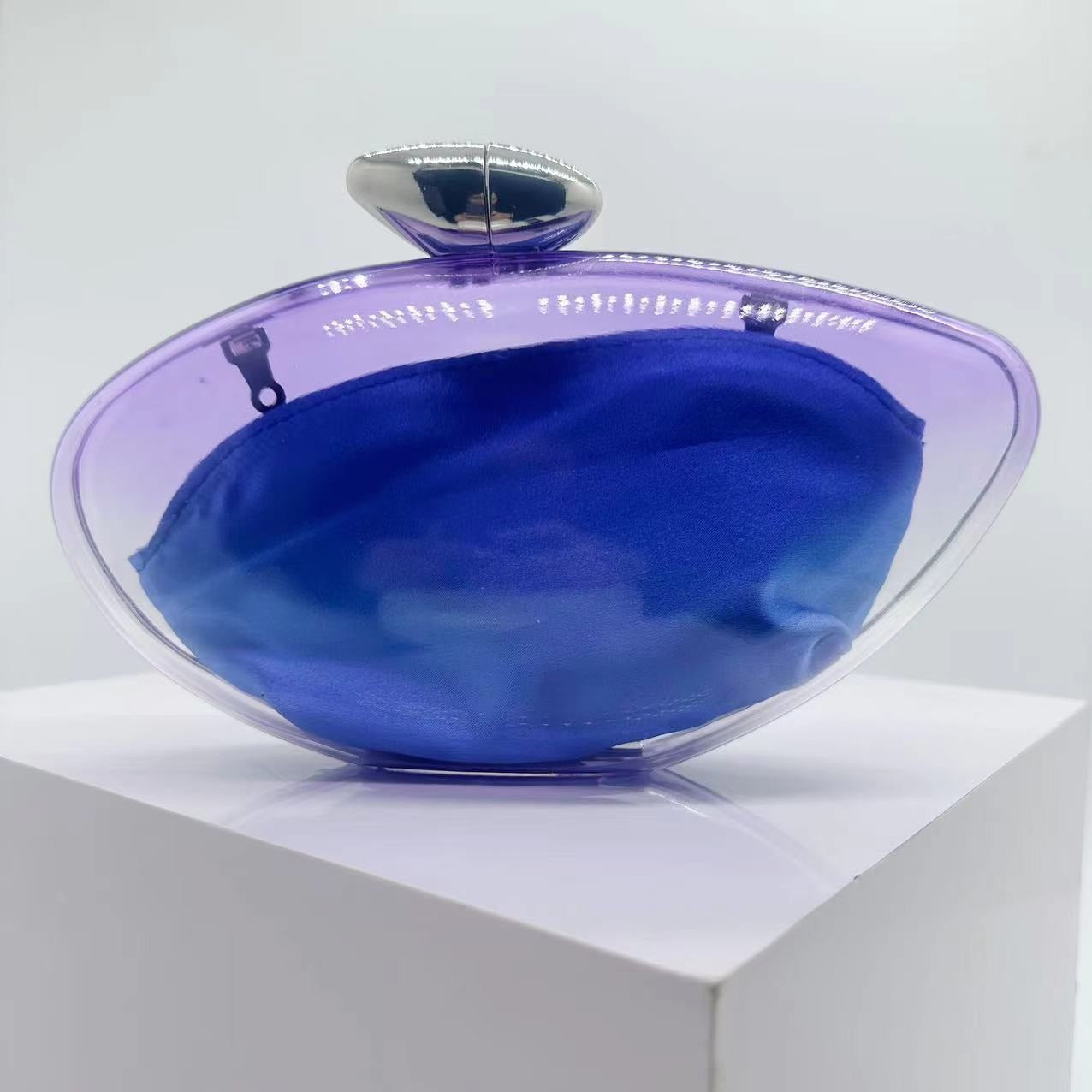 Acrylic Dinner Clutch Bag – Minimalist Transparent Evening Bag