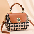 Luxury Designer Handbag Purse Women Top-handle Bag PU Leather Shoulder Messenger Bags Female Large Capacity Corssbody Bags