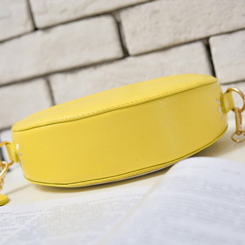 Fruit Handbags Watermelon Bag Pocket Lemon Shoulder Bags Cartoon Crossbody Bags