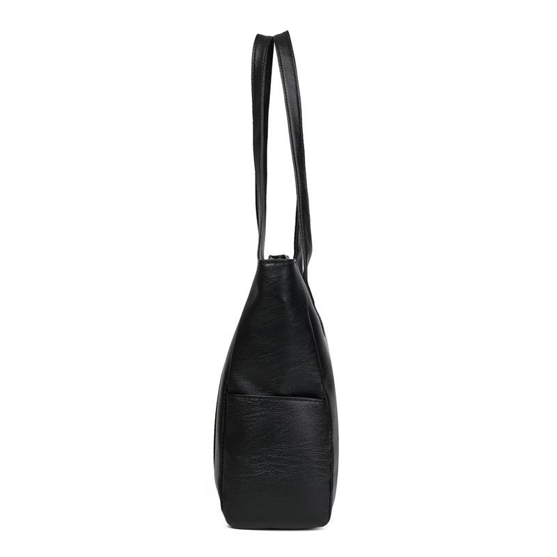 Single shoulder tote bag simple and versatile handbag