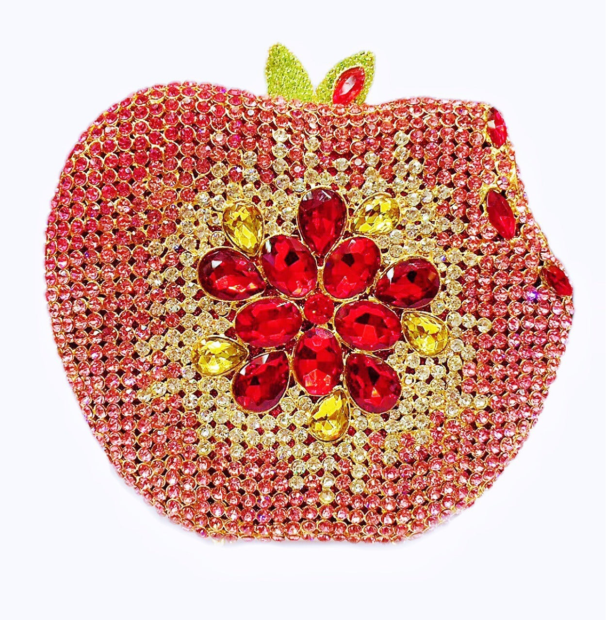 Apple Diamond Banquet Bag – Women's Novelty Evening Clutch
